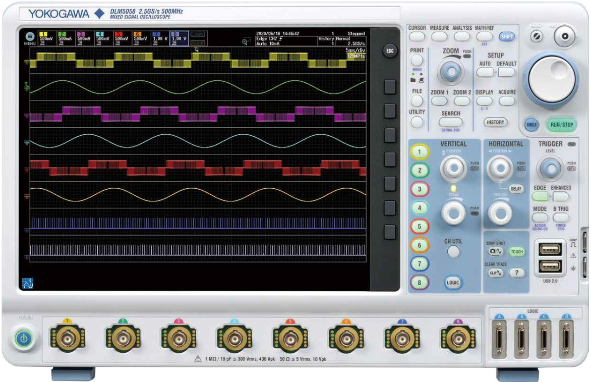 Yokogawa DLM5000 Oscilloscope